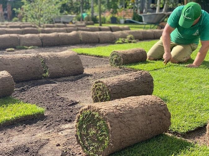 Rollout Lawn Installation